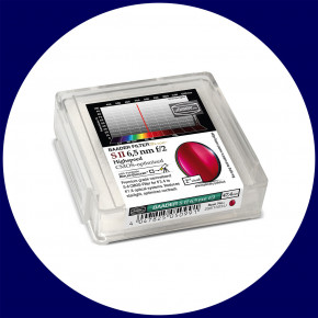 Baader S-II 6.5nm Schmalband (Narrowband) f/2 Highspeed Filter 47,4mm - CMOS optimiert