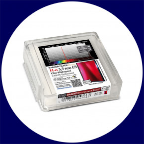 Baader H-alpha 3.5nm Ultra-Schmalband (Narrowband) f/3 Highspeed Filter 50x50mm - CMOS optimiert
