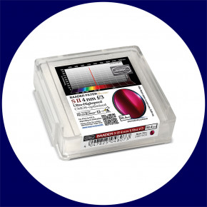 Baader S-II 4nm Ultra-Schmalband (Narrowband) f/3 Highspeed Filter 50.4mm - CMOS optimiert