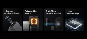 ZWO Seestar S30 PRO vollautomatisches "Smart" Teleskop (30/160mm + 3,4/6mm)