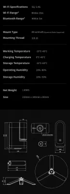 ZWO Seestar S30 PRO vollautomatisches "Smart" Teleskop (30/160mm + 3,4/6mm)