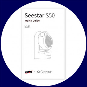 ZWO Seestar S50 vollautomatisches "Smart" Teleskop (50/250mm)